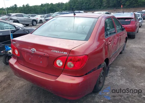 2005 Toyota Corolla Ce из США, поврежденный, VIN 2T1BR32E55C331954